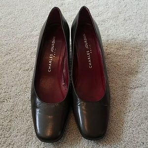 Charles Jourdan Paris brown heels